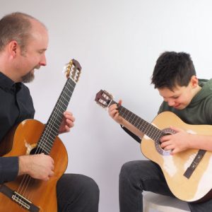 Rob teaching a student